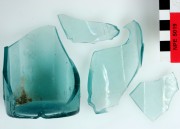 Glass artefact recovered from Notch Point East