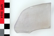 Glass artefact recovered from Notch Point East