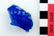 Glass artefact recovered from Notch Point East