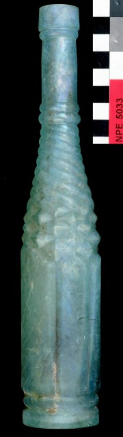Glass artefact recovered from Notch Point East