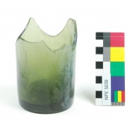 Glass artefact recovered from Notch Point East