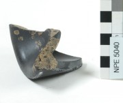 Glass artefact recovered from Notch Point East