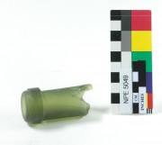 Glass artefact recovered from Notch Point East