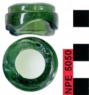 Glass artefact recovered from Notch Point East