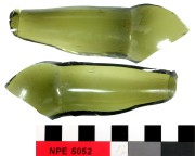 Glass artefact recovered from Notch Point East