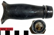 Glass artefact recovered from Notch Point East