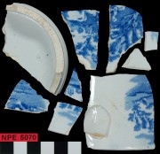 Patterned Earthenware artefact recovered from Notch Point East