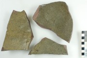 Stoneware artefact recovered from Notch Point 