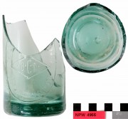 Glass artefact recovered from Notch Point 