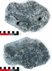 Lead artefact recovered from Correio da Azia