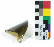 Glass artefact recovered from Correio da Azia