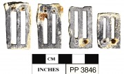 Lead artefact recovered from Peron Peninsula