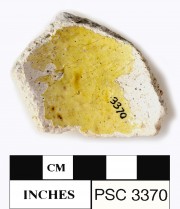Earthenware artefact recovered from Perseverant Camp 1841