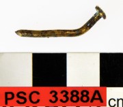 Copper/brass artefact recovered from Perseverant Camp 1841