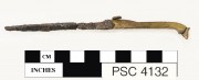 Copper/brass artefact recovered from Perseverant Camp 1841