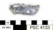Lead artefact recovered from Perseverant Camp 1841