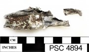 Lead artefact recovered from Perseverant Camp 1841