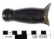 Glass artefact recovered from Quoin Bluff