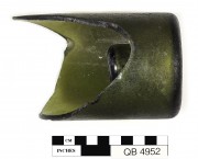 Glass artefact recovered from Quoin Bluff