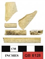 Clay pipes artefact recovered from Quoin Bluff