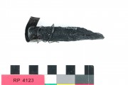 Ship's fittings artefact recovered from Rapid