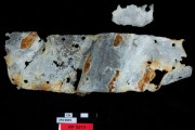 Lead artefact recovered from Rapid