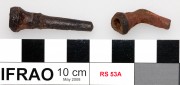 Copper/brass artefact recovered from Lively Rowley Shoals
