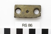 Copper/brass artefact recovered from Lively Rowley Shoals
