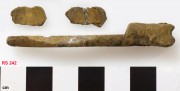 Copper/brass artefact recovered from Lively Rowley Shoals