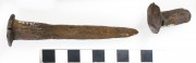 Copper/brass artefact recovered from Lively Rowley Shoals