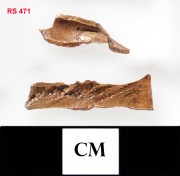 Copper/brass artefact recovered from Lively Rowley Shoals