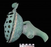 Copper/brass artefact recovered from Lancier [Stragglers]