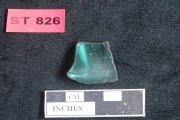 Glass artefact recovered from Lancier [Stragglers]