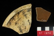 Stoneware artefact recovered from Lancier [Stragglers]