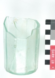 Glass artefact recovered from Lancier [Stragglers]