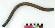 Copper/brass artefact recovered from Stefano
