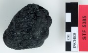 Coal artefact recovered from Stefano