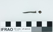 Copper/brass artefact recovered from Zuiddorp (Zuytdorp)