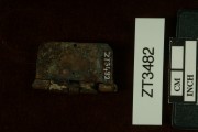 Copper/brass artefact recovered from Zuiddorp (Zuytdorp)