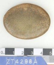 Copper/brass artefact recovered from Zuiddorp (Zuytdorp)