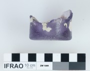 Glass artefact recovered from Zeewijk