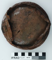 Copper/brass artefact recovered from Zeewijk