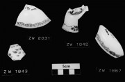 Porcelain artefact recovered from Zeewijk