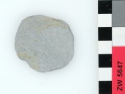 Lead artefact recovered from Zeewijk