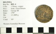Copper  One Penny