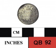 Sterling Silver Sixpence