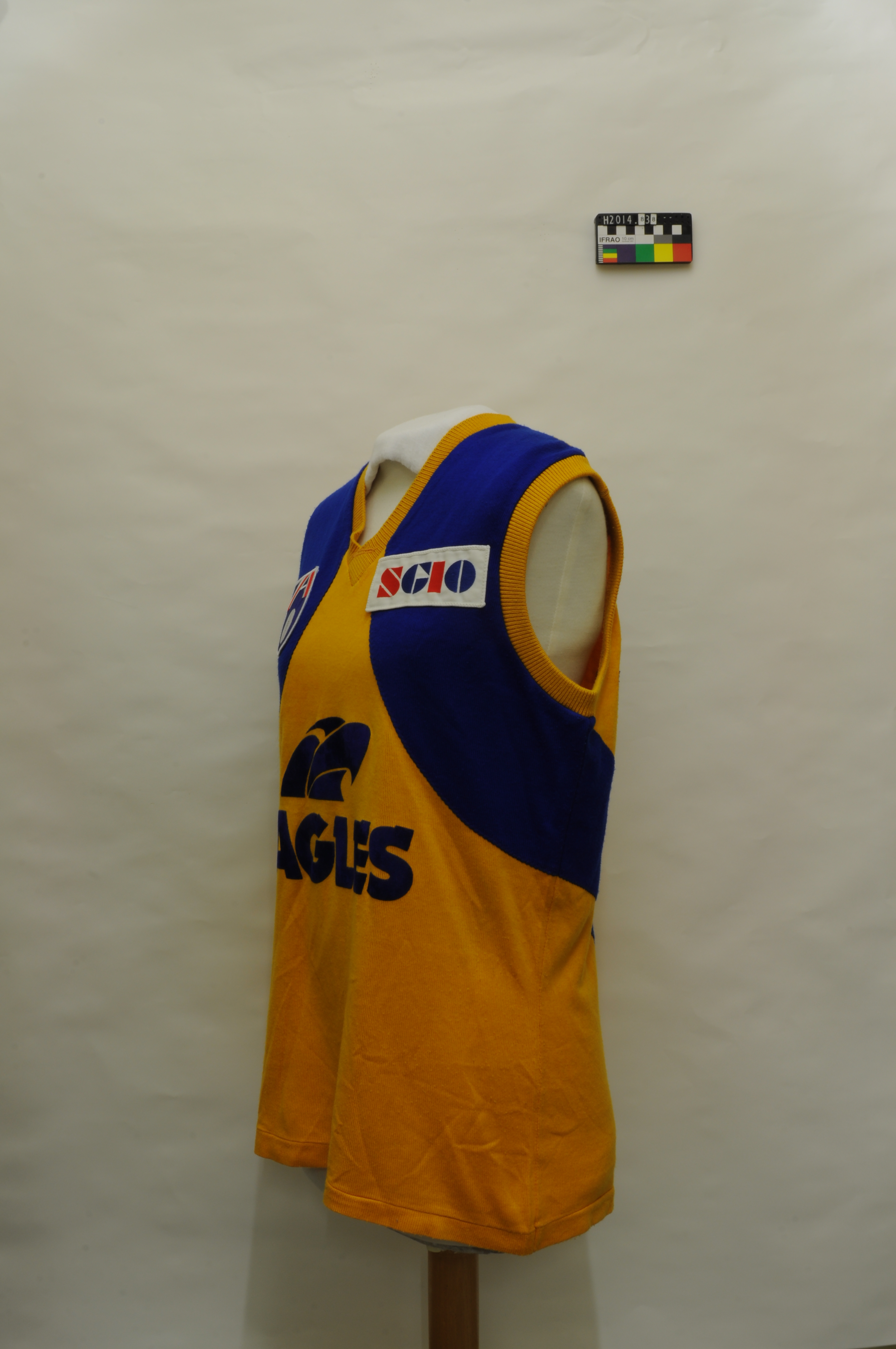 Ross Glendinning Autographed West Coast Eagles Puma Australian Jersey Tank  3XL