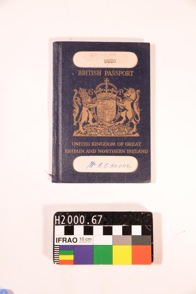 British Passport 1933