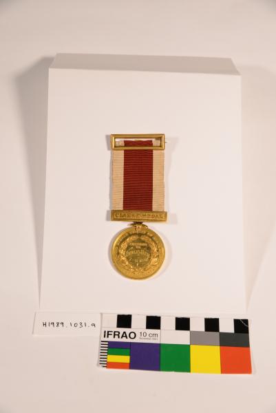 Clarke medal for bravery
