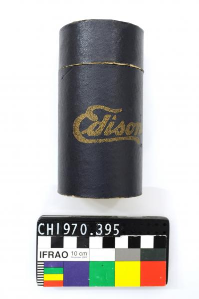 PHONOGRAPH CYLINDER CARTON, 'Edison Blue Amberol Record''